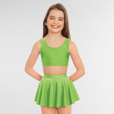 1st Position Circular Skirt (Flo Green)