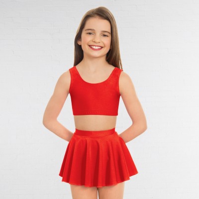 1st Position Circular Skirt (Red)