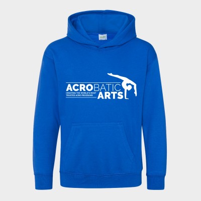 Acrobatic Arts Kids Hoodie (Royal Blue)