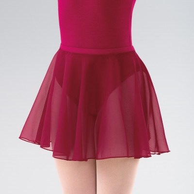 Adagio Circular Chiffon Skirt (Plum)