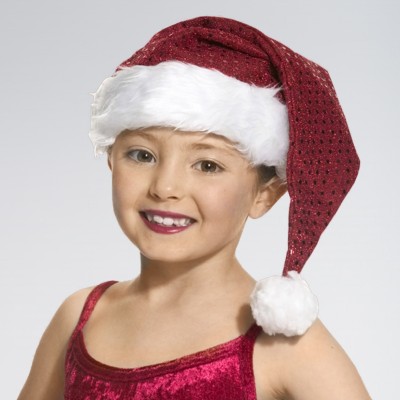 Sequin Santa Hat