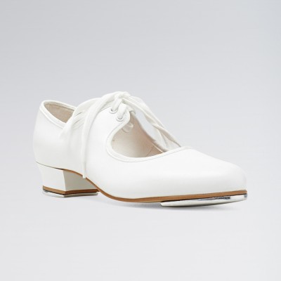 Bloch Timestep Low Heel PU Tap Shoes (White)