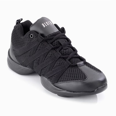Bloch - Zapatillas deportivas de redecilla con patrón entrecruzado (Black)