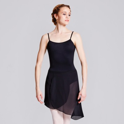 Bloch Maroney Georgette Asymmetrical Skirt Black Size Adult