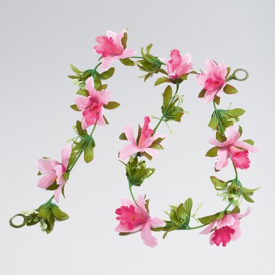 Artificial Flower Garland - Pale Pink (1m approx)