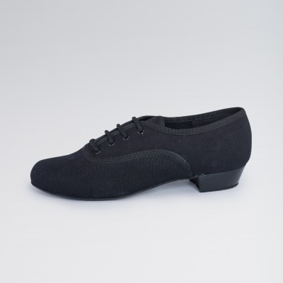 1st Position Standardschuhe mit niedrigem Absatz aus Leinen