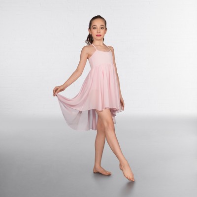 1st Position Camisole Skirted Leotard (Pink)
