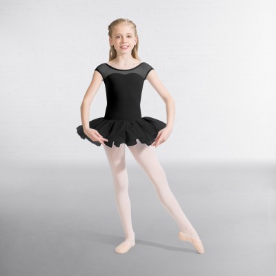 Capezio Keyhole Back Tutu Dress (Black)