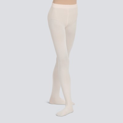 Capezio Ultra Soft Self Knit Waistband Footed Tight (Pink)