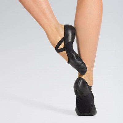 Capezio Hanami™ Leather Ballet Shoe (Black)