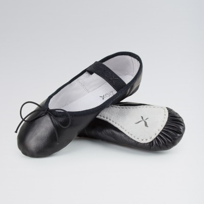 Capezio Daisy Ballettschuhe aus Leder in Schwarz