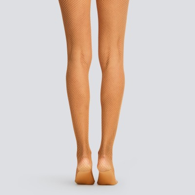 Capezio Professionelle Netzstrumpfhose für Erwachsene (Toasted Almond)