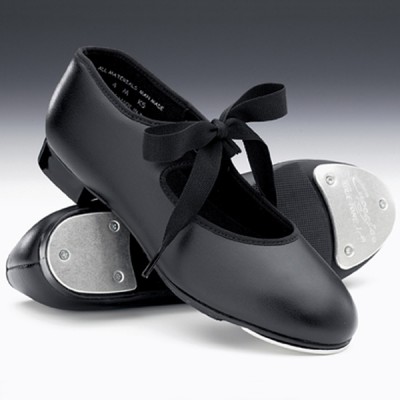 Capezio Junior Tyette Tap Shoes (Black)