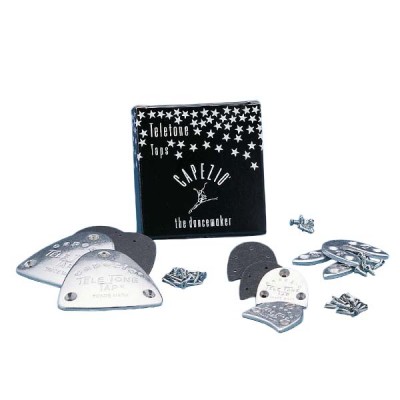 Capezio Tele Tone Heel Taps (Silver)