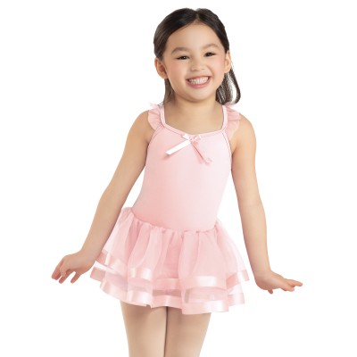 1st Position Flutter Sleeve Dress (Princess Pink)