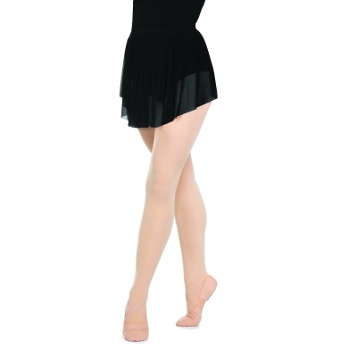 1st Position Pull-On Mesh Skirt (Black)