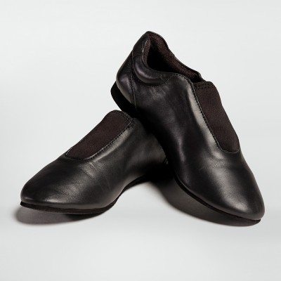 1st Position Front Gusset Slip On Jazz Shoes