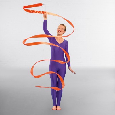 Gymnastic Ribbon W/Wand (Orange)