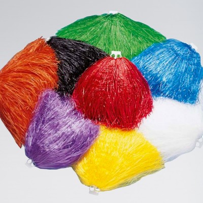 Finger Grip Pom Pom (White)