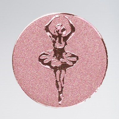 Metal Ballerina Centre Bronze