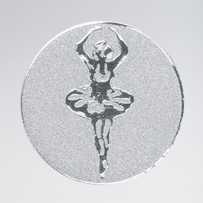 Metal Ballerina Centre Silver