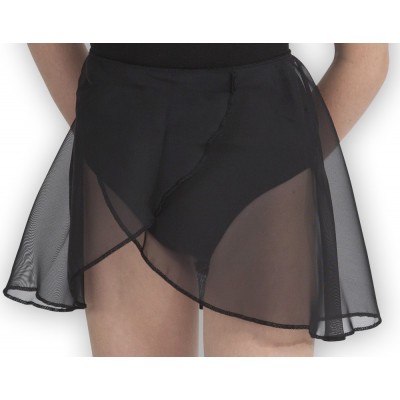 Roch Valley Wrap Over Skirt (Black)