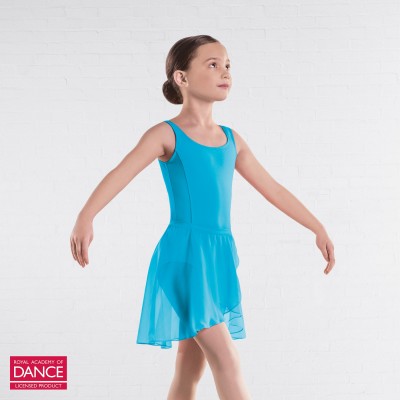 RAD Approved Emilia Wrapover Chiffon Skirt (Marine)