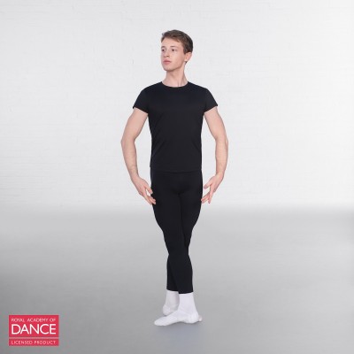 RAD Approved Crew Neck Cap Sleeved T-Shirt (Black)