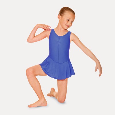 Roch Valley Sleeveless Skirted Leotard (Royal Blue)