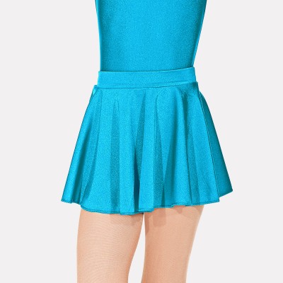Roch Valley Nylon Lycra Circular Short Skirt (Kingfisher)