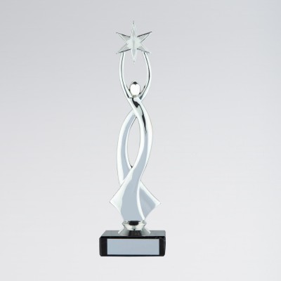 Silver Performing Star Trophy