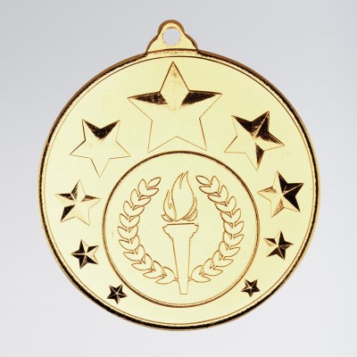 Multi Star Medal Gold