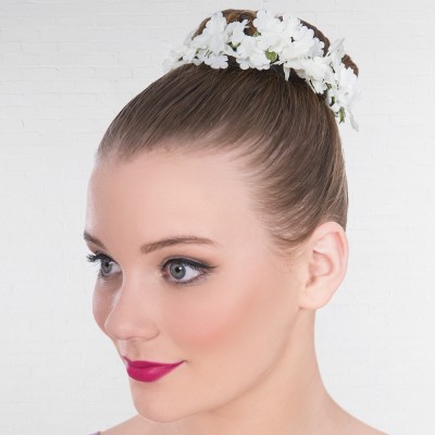 Flower Headband White