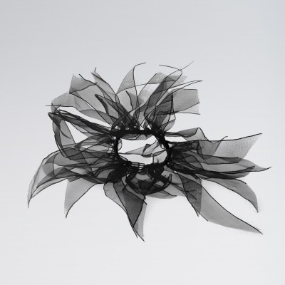 Black Windmill Scrunchie