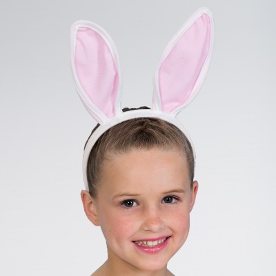 Bunny Ears Pink/White