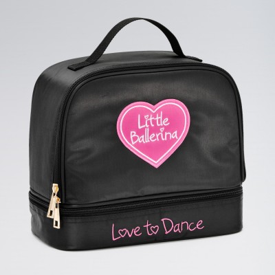 Little Ballerina Two Part Bag Black
