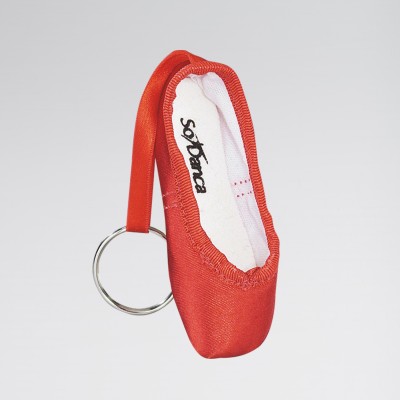 Red Pointe Shoe Keyring