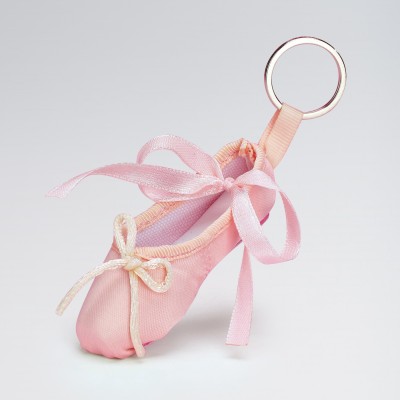 Katz Pointe Shoe Keyring Pink