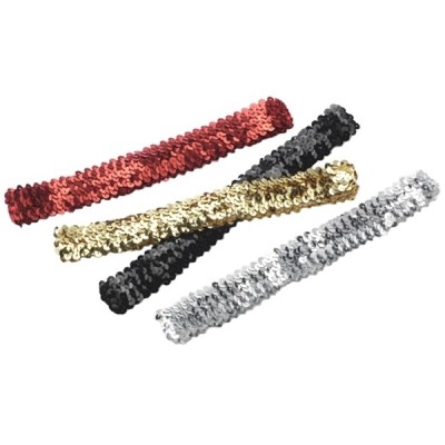 Silver Sequin Waistband