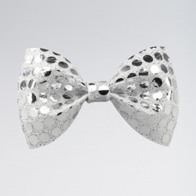 Mirrorspot Bow Tie (Silver)