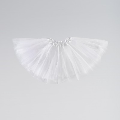 Multi Layered Tutu Skirt Child One Size White
