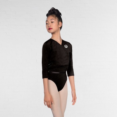 WHAM Cotton/Poly X Over Cardigan 3/4 Sleeves