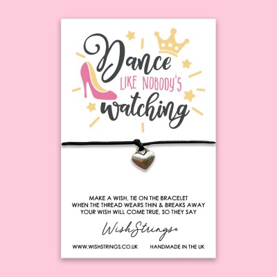 WishStrings Wish Bracelet Dance with Heart Charm