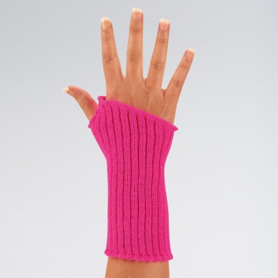 1st Position Wrist Warmers (Pair) Flo Pink