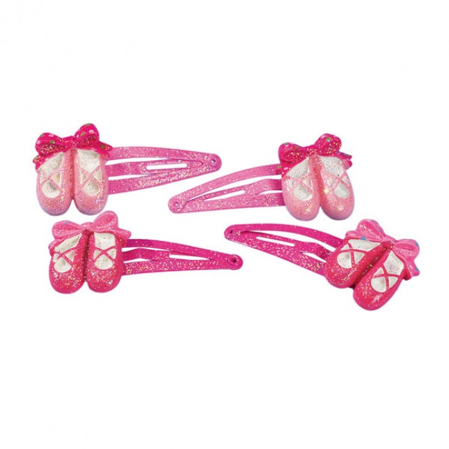 Katz Ballet Shoe Hair Snaps (Pack of 4) Turning Pointe Academy Of Dance