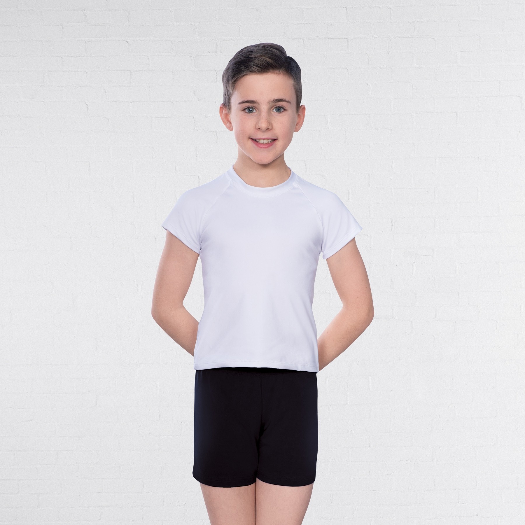 1st Position Boy's Loose Shorts (Black)