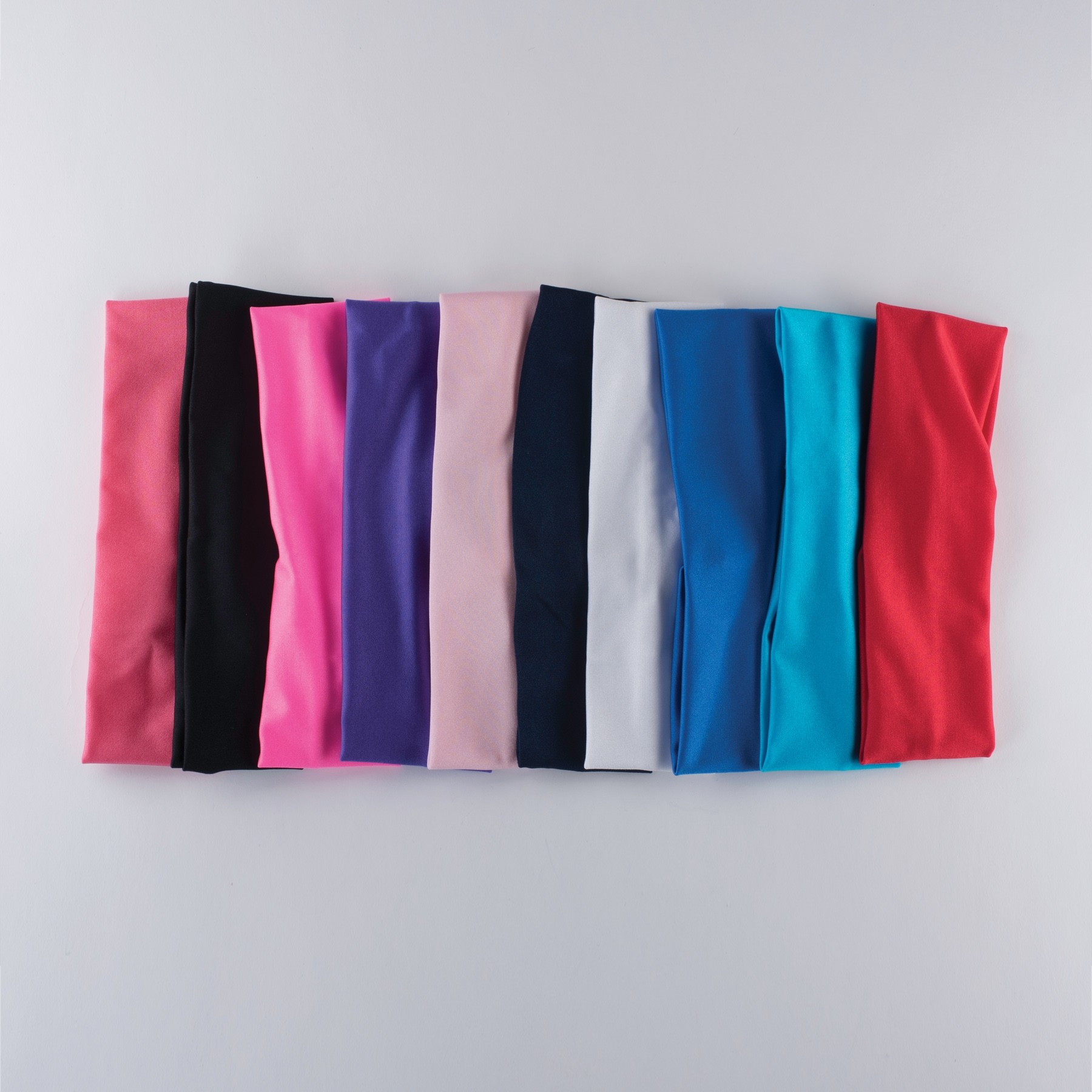 1st Position Nylon Lycra Headband Single Item Pale Pink