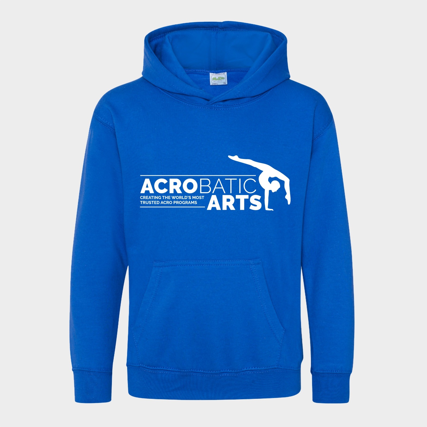 Acrobatic Arts Kids Hoodie (Royal Blue)