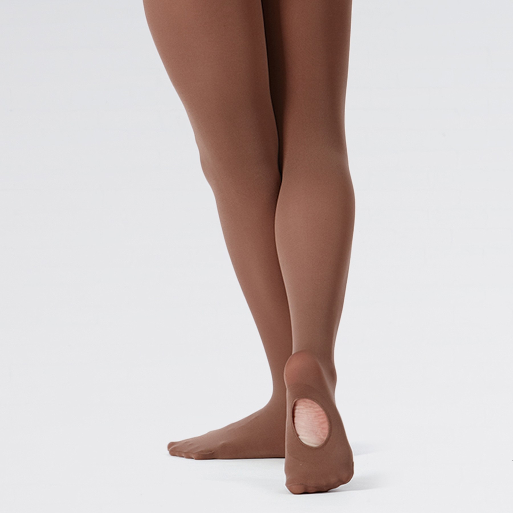 Silky « High Performance » Collants Convertible (Mocha)