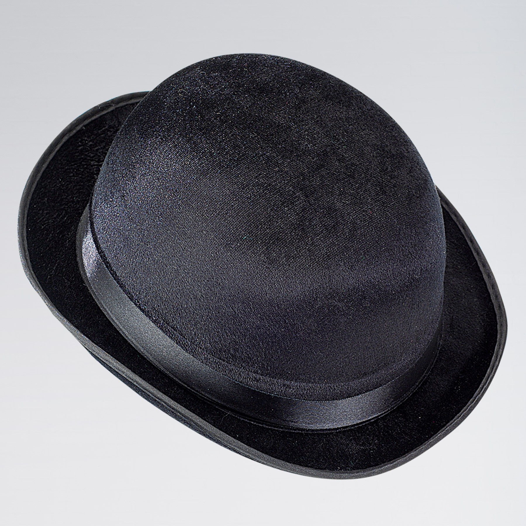 Schwarze Melone aus Velours